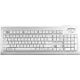 Seal Shield Silver Seal klaviatūra USB QWERTZ balta IP68 vandeniui atspari, tinkama plauti indaplovėje
