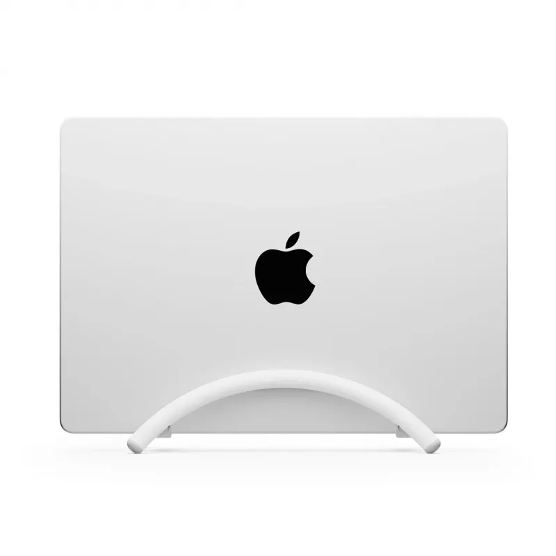 Twelve South BookArc Flex vertikalus nešiojamojo kompiuterio stovas, skirtas MacBook - baltas