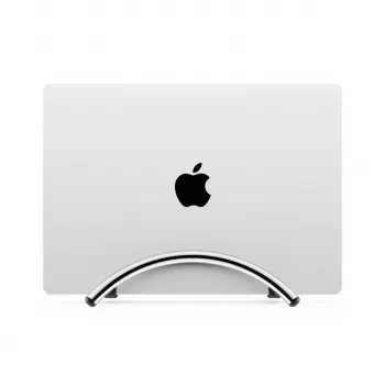 Twelve South BookArc Flex vertikalus nešiojamojo kompiuterio stovas, skirtas MacBook - chromuotas