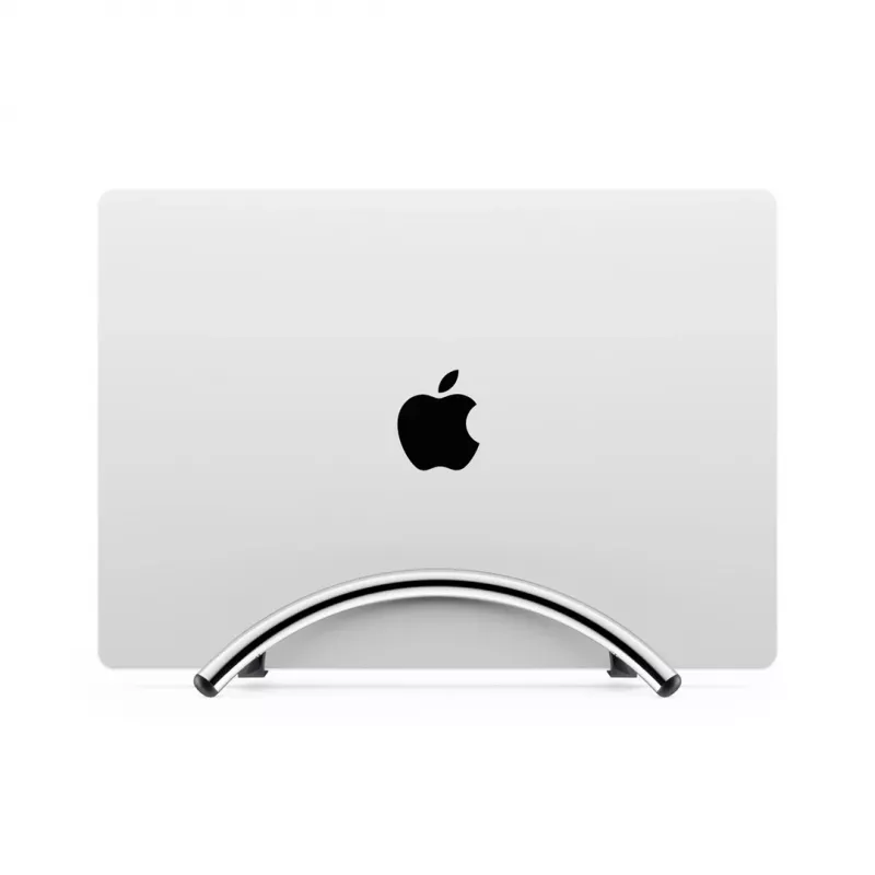 Twelve South BookArc Flex vertikalus nešiojamojo kompiuterio stovas, skirtas MacBook - chromuotas