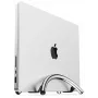 Twelve South BookArc Flex vertikalus nešiojamojo kompiuterio stovas, skirtas MacBook - chromuotas