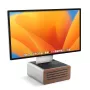 Twelve South HiRise Pro Monitor Stovas su Laikymo Vieta, skirta iMac / Studio Display, sidabrinis