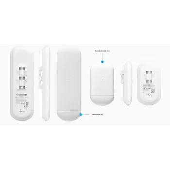 Ubiquiti NanoStation AC loco NS-5ACL - Belaidė bazinė stotis - AirMax ac - 5 GHz (5 vnt. pakuotė)
