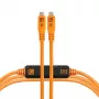 Tether Tools TetherPro USB-C Optima 10G Straight Orange 4.6m