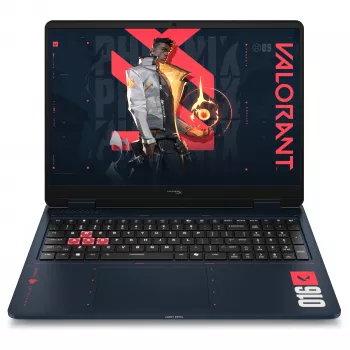 HP OMEN 16-ap1099ng VALORANT Limited Edition 16.1 inch 2.5K IPS 240Hz nešiojamas žaidimų kompiuteris, Ryzen 9 8940HX, 24 GB DDR5 RAM, 1 TB SSD, RTX 5070, Windows 11 Home