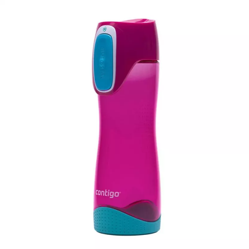 Contigo Swish 500ml Tritan plastikinis vandens butelis, avietinė rožinė