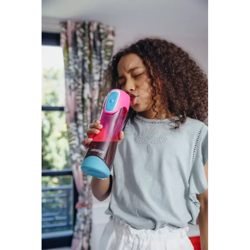 Contigo Swish 500ml Tritan plastikinis vandens butelis, avietinė rožinė