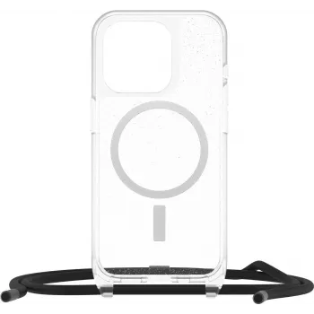 OtterBox React Series Case for Apple iPhone 15 Pro - Stardust Clear Glitter - MagSafe Compatible