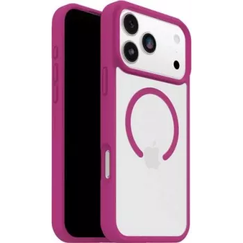 OtterBox React Series Back Cover, skirta Apple iPhone 17 Pro Max - Pink Awakening (skaidri) - suderinama su MagSafe