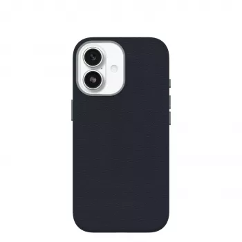 OtterBox Symmetry Kaktusleder Camera Control Case, skirta iPhone 17, Riverside Blue