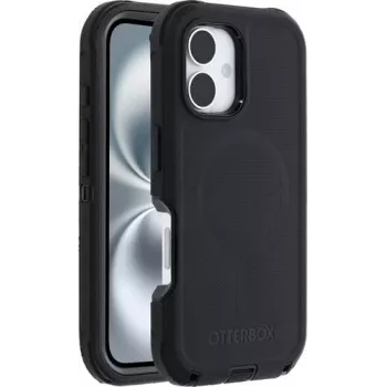 OtterBox Defender Series XT MagSafe dėklas, skirtas Apple iPhone 16 – juodas