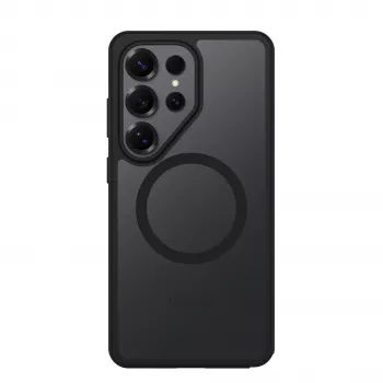 OtterBox React Series Mobile Phone Case for Apple iPhone 14 Pro Max - Black Crystal (Transparent/Black)