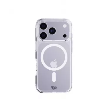 Tech21 EvoLite MagSafe Clear Case, skirta iPhone 17 Pro - permatomas, apsauga nuo kritimo iki 3 m
