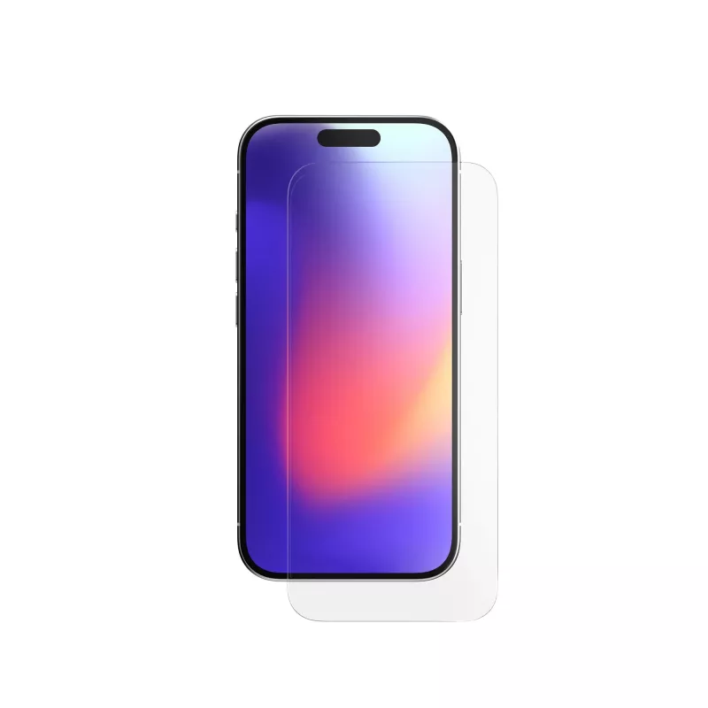 Tech21 FlexGlass Ultra Clear Screen Protector, skirta iPhone 17 Pro - skaidri