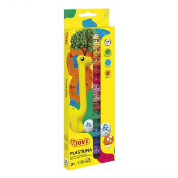 JOVI Plastilina modelino molis, asorti 15 spalvų, po 15 g