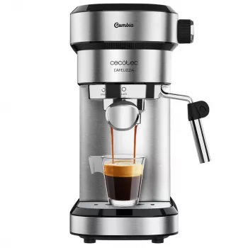 Cecotec Cafelizzia 790 Steel pusiau automatinis espreso aparatas, 20 bar, 1350 W, nerūdijantis plienas