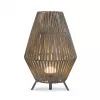 NewGarden Conta 70 Recharge Battery LED Floor Lamp Taupe Grey