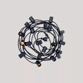 New Garden ALLEGRA 220V GARLAND 10m LED girlianda šiltai balta 2700K IP44