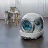 Cecotec Pumba 7000 CleanKitty Compact Connected savaime išsivalantis katilų kraiko dėžė, Wi-Fi, 10L atliekų talpa, 6L kraiko talpa, automatinis sukimas, saugos jutikliai, išmaniojo telefono programa