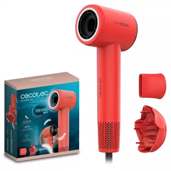 Cecotec DryNova Red plaukų džiovintuvas 2200W profesionalus AC variklis joninis šalto oro fiksavimas
