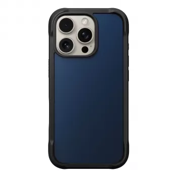 Nomad Rugged Case, skirta iPhone 16 Pro – Atlanto mėlyna