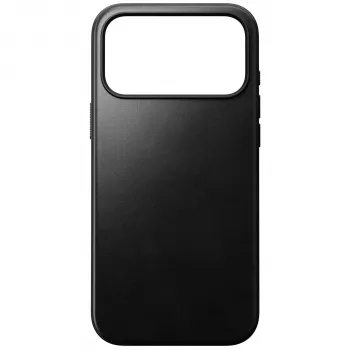 NOMAD Modern Leather Case, skirta iPhone 17 Pro Max - juoda Horween