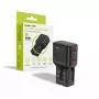 Mobile Origin 45W kelioninis adapteris EU/US/UK/AU PW26, juodas