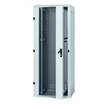 TRITON 19 colių tinklo spinta RMA 18U 800x800 mm šviesiai pilka RAL 7035