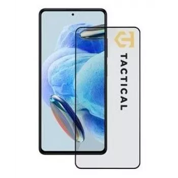 Tactical Glass Shield 5D, skirtas Redmi Note 12 Pro 5G, juodas
