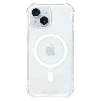 Taktinis Dangtelis MagForce Plyo iPhone 15 Skaidrus