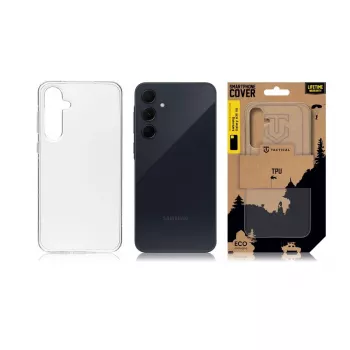Taktinis nugarinis dangtelis TPU, skirtas Samsung Galaxy A35 5G, permatomas