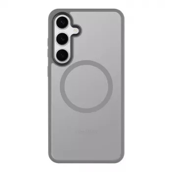 Taktinis galinis dangtelis MagForce Hyperstealth, skirtas Samsung Galaxy S24+ šviesiai pilkas