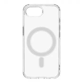 Tactical galinis dangtelis MagForce iPhone 16e/17e permatomas