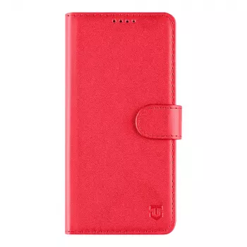 Taktinė knygos formos dėklas Field Notes iPhone 16e/17e raudonas