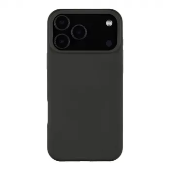 Taktinis nugarėlės dangtelis MagForce Velvet Smoothie, skirtas iPhone 17 Pro Max - Midnight Black