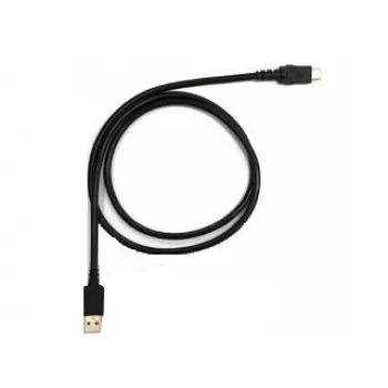 Zebra EVM USB-C į USB-A ryšio ir įkrovimo laidas, 1 m, juodas