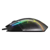 Rampage Comfort Gaming Mouse, programuojama 12800 DPI RGB, juoda