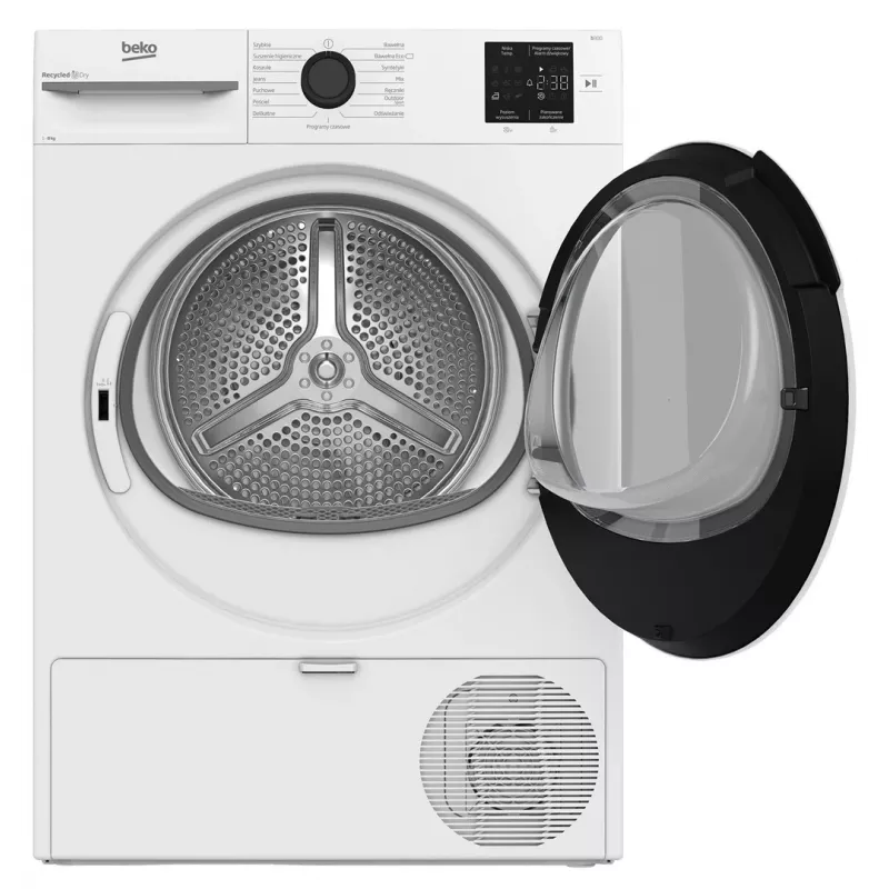 BEKO BM1T38239W Kondensacinė džiovyklė 8 kg Energijos klasė B Balta