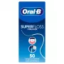 Oral-B Superfloss dantų siūlas, 50 iš anksto supjaustytų siūlų
