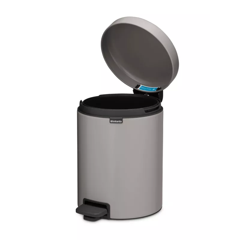 Brabantia NewIcon Pedal Bin 5.0 L Soft Grey (25 22 04)