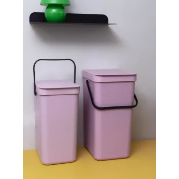 Brabantia Sort & Go šiukšlių dėžė alyvinė rožinė 12 L (255465)