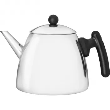 Bredemeijer Teapot Classic II 1.2L Stainless Steel / Black 1210Z