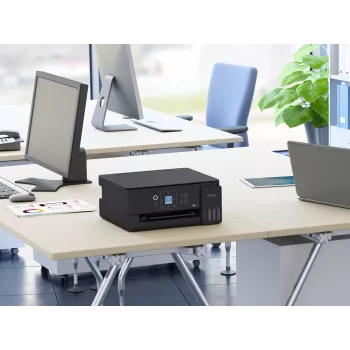 Epson EcoTank L3361 Daugiafunkcis rašalinis spausdintuvas - Spalvotas - A4 - 33 ppm (Juodraštinis) - Wi-Fi - USB - Juodas