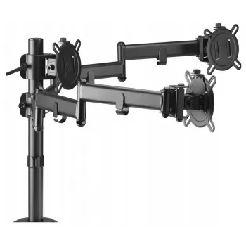 One For All DM2310 Vieno monitorio stalinis laikiklis 13-27 colių ekranams, 8 kg talpa, VESA 75x75/100x100, juodas