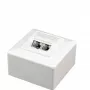 Gembird Cablexpert MWS-2S6-01 Kištukinis lizdas su RJ45 Cat.6 sienine plokšte, balta
