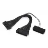 GEMBIRD CC-PSU24-01 24 kontaktų ATX maitinimo ilginimo laidas, kištukas į lizdą, 30 cm, juodas