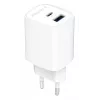 Gembird TA-UC-1A1C-PD45-01-W 45W USB-C PD sieninis įkroviklis baltas