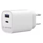 Gembird TA-UC-1A1C-PD45-01-W 45W USB-C PD sieninis įkroviklis baltas