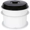 WECK Juicer Kombi-Set elektrinis konservavimo puodas su garų sulčiaspaude, 29L, 1800W, nerūdijantis plienas