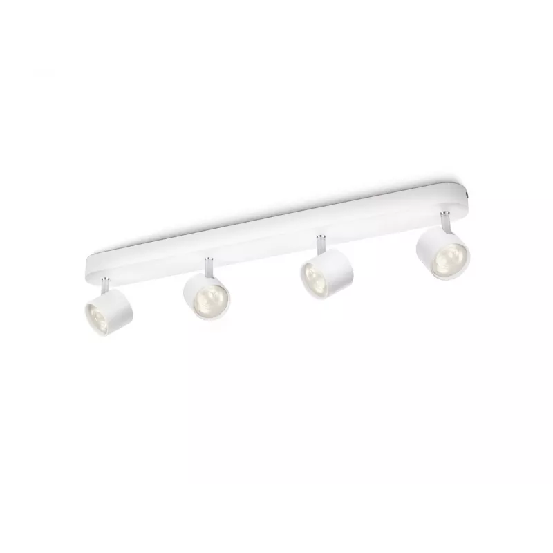 Philips Star 562443116 4x4.5W LED prožektorius baltas 2700K